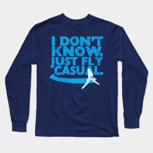 Just Fly Casual Long Sleeve T-Shirt